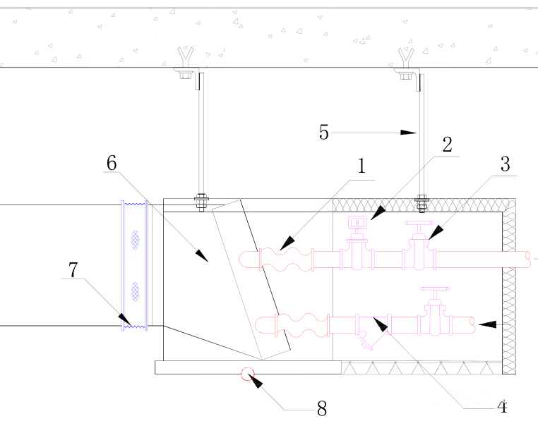 風(fēng)機(jī)盤(pán)管安裝技術(shù)要求、示意圖與節(jié)點(diǎn)說(shuō)明
